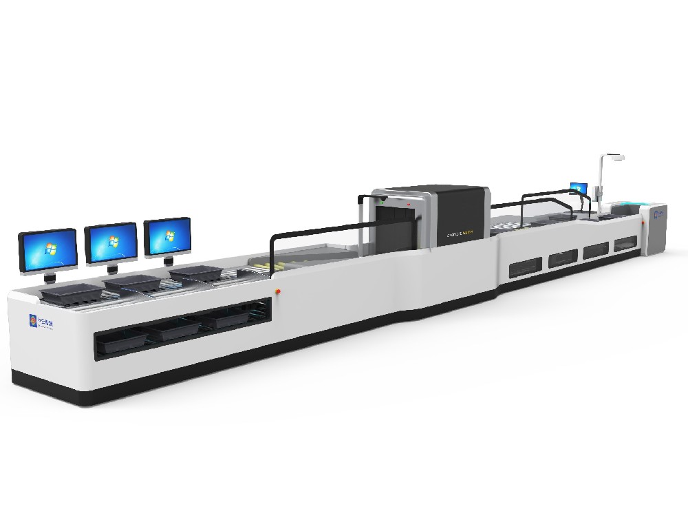 Returning Basket Inspection of Hand Luggage